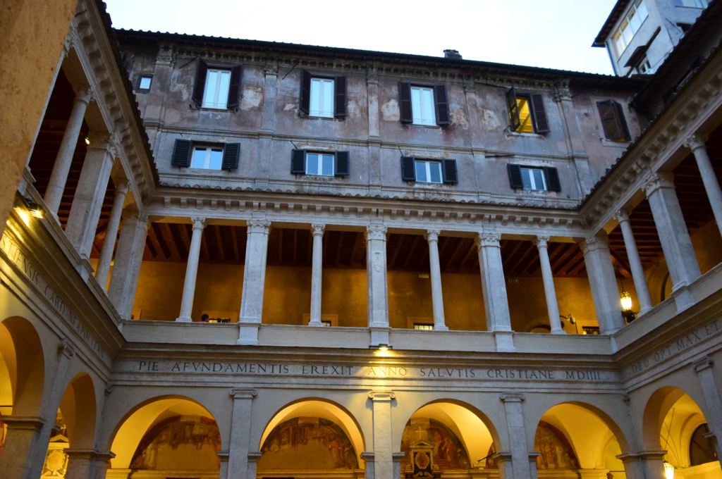 Chiostro del Bramante Roma - Opera di Donato Bramante