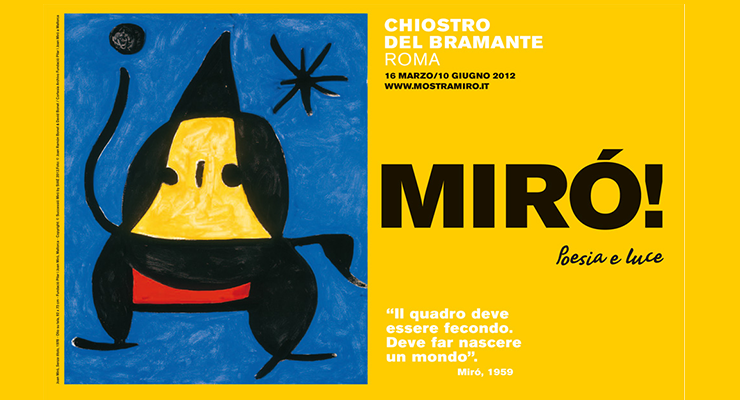 Mostra Mirò Poesia e Luce