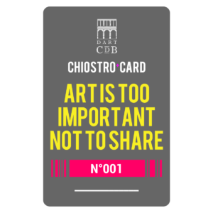 Chiostro Card per tutti i visitatori.